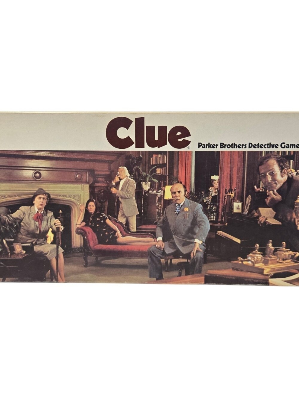 Clue Board Game by Parker Brothers 1972/1979 Type II Cards **COMPLETE**